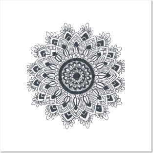 Flower Mandala Posters and Art